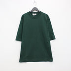 BASIC HALF SLEEVE TEE #FOREST GREEN [202]