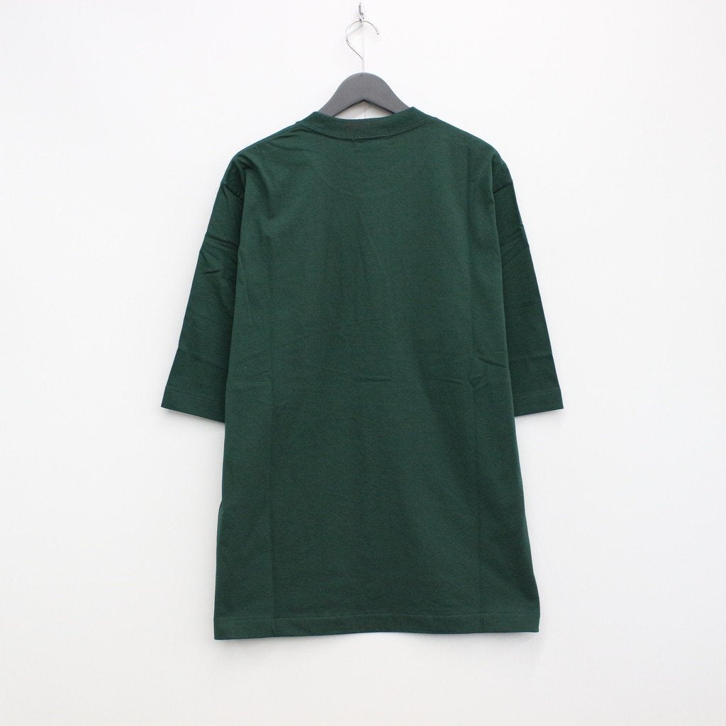 BASIC HALF SLEEVE TEE #FOREST GREEN [202]