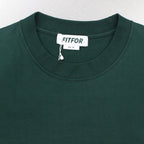BASIC HALF SLEEVE TEE #FOREST GREEN [202]