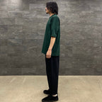 BASIC HALF SLEEVE TEE #FOREST GREEN [202]