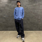 寬牛仔長褲 #海軍藍 [SC2310-PN09]