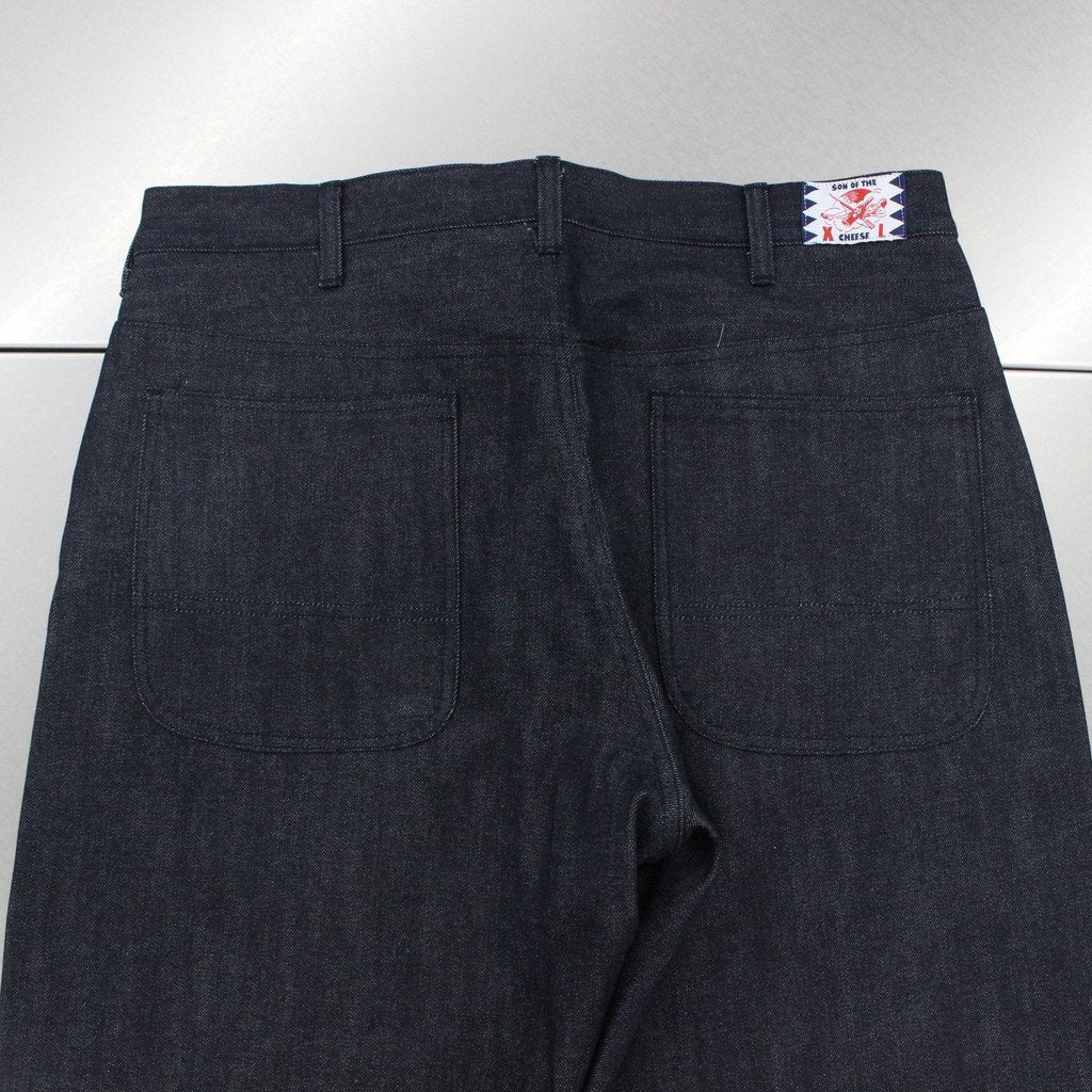 寬牛仔長褲 #海軍藍 [SC2310-PN09]