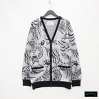 TIM LEHI | JACQUARD CARDIGAN #GRAY [23SS-WMK-KN18]