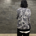 TIM LEHI | JACQUARD CARDIGAN #GRAY [23SS-WMK-KN18]