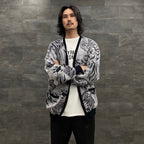 TIM LEHI | JACQUARD CARDIGAN #GRAY [23SS-WMK-KN18]