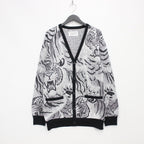 TIM LEHI | JACQUARD CARDIGAN #GRAY [23SS-WMK-KN18]