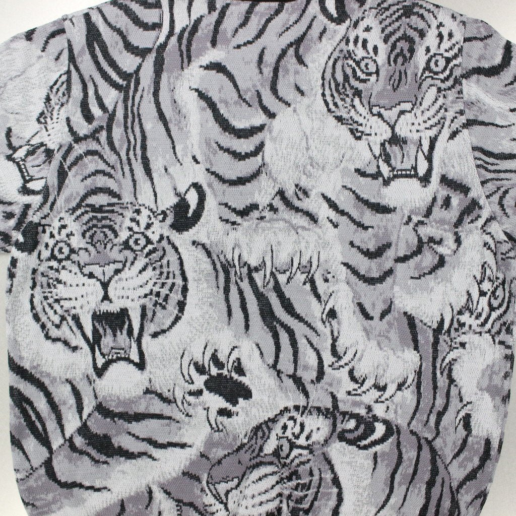 TIM LEHI | JACQUARD CARDIGAN #GRAY [23SS-WMK-KN18]