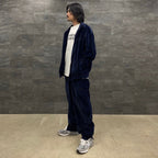 LEOPARD VELVET PANTS #NAVY [23SS-WMO-TP06]