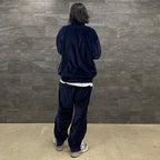 LEOPARD VELVET PANTS #NAVY [23SS-WMO-TP06]