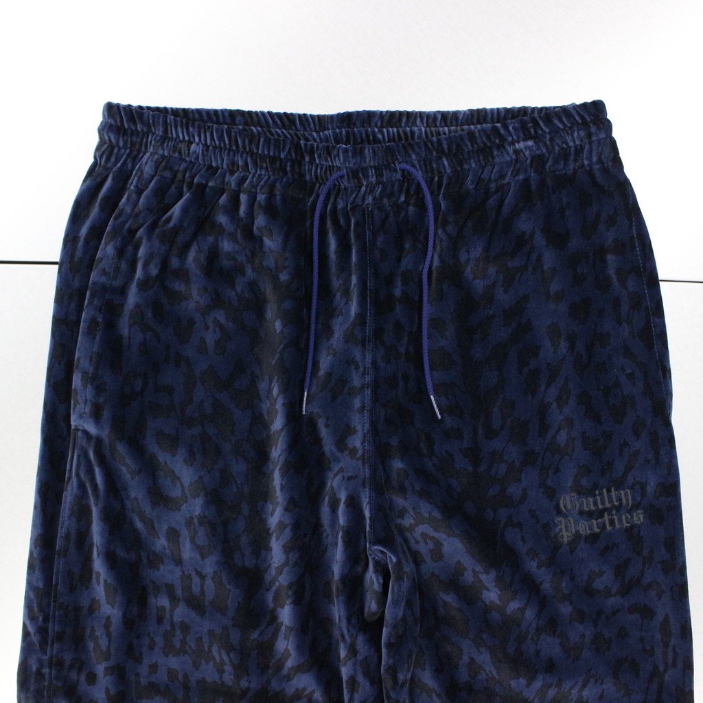 LEOPARD VELVET PANTS #NAVY [23SS-WMO-TP06] - S