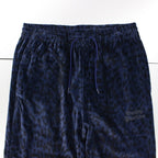 LEOPARD VELVET PANTS #NAVY [23SS-WMO-TP06]