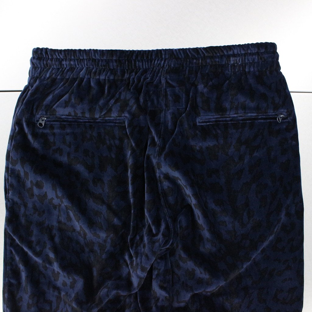 LEOPARD VELVET PANTS #NAVY [23SS-WMO-TP06] - S