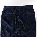 LEOPARD VELVET PANTS #NAVY [23SS-WMO-TP06]