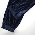 LEOPARD VELVET PANTS #NAVY [23SS-WMO-TP06]