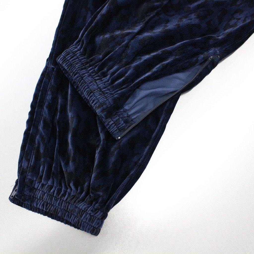 LEOPARD VELVET PANTS #NAVY [23SS-WMO-TP06]