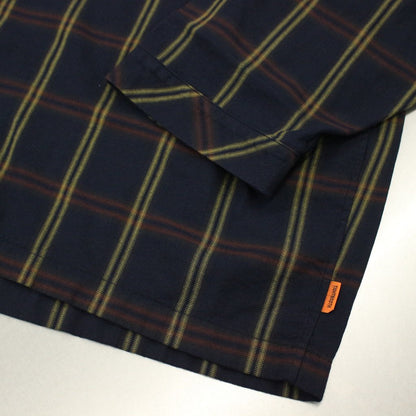 PLAID ROLL UP SHIRT #NAVY [SS23-S04]