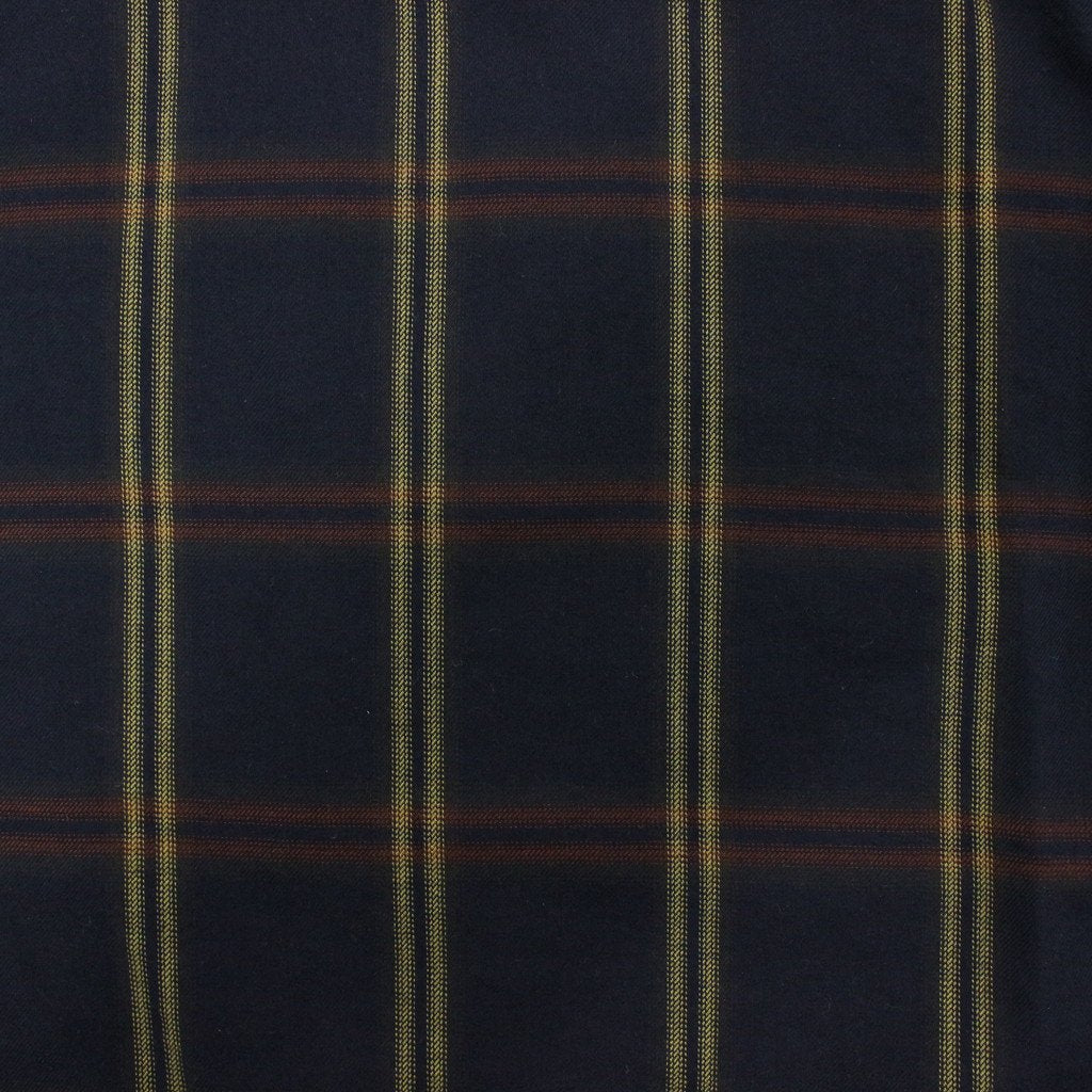 PLAID ROLL UP SHIRT #NAVY [SS23-S04]