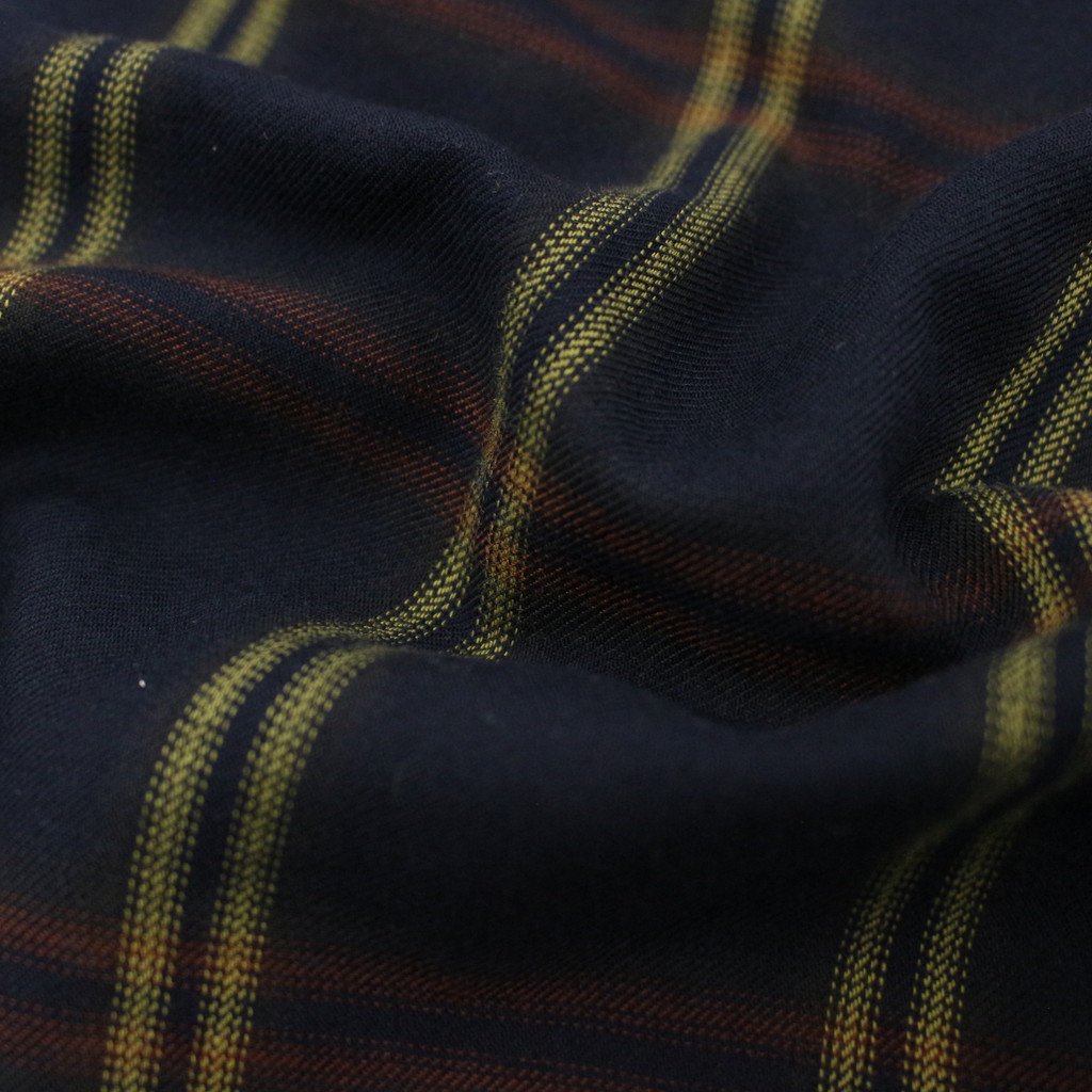 PLAID ROLL UP SHIRT #NAVY [SS23-S04] _ TIGHTBOOTH PRODUCTION | タイトブースプロダクション  – cocorozashi