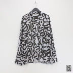 OPEN COLOR L/S SHIRT #GRAYXBLACK [23SS-FS-ELIGAH-02/FS1062]