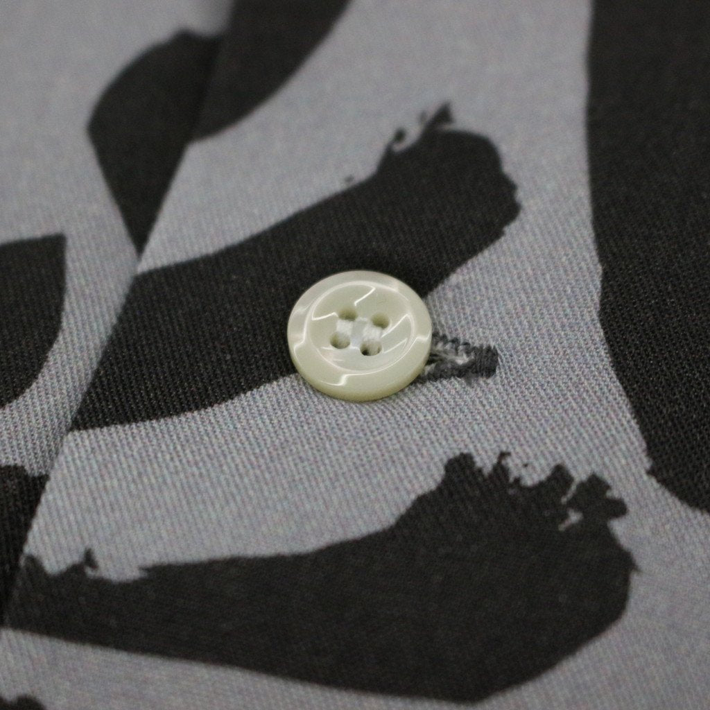 OPEN COLOR L/S SHIRT #GRAYXBLACK [23SS-FS-ELIGAH-02/FS1062]