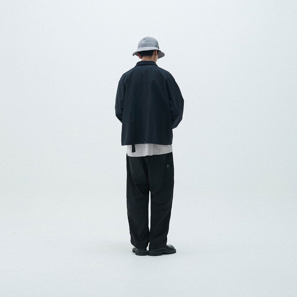 「KM-01」 REGULAR-FIT TAILORED TROUSERS #BLACK [GOOPI-23SS-FEB-02]