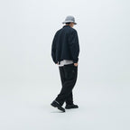 「KM-01」 REGULAR-FIT TAILORED TROUSERS #BLACK [GOOPI-23SS-FEB-02]