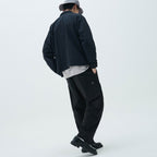 「KM-01」 REGULAR-FIT TAILORED TROUSERS #BLACK [GOOPI-23SS-FEB-02]