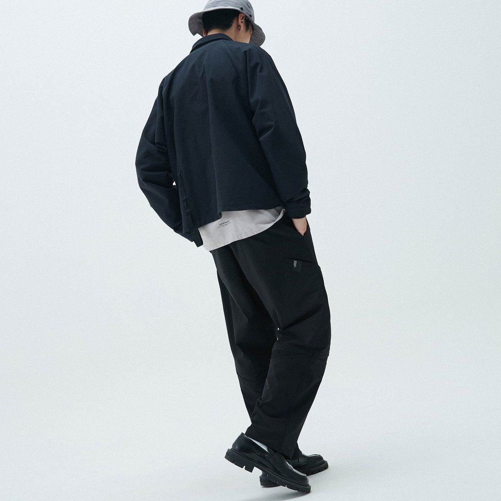 「KM-01」 REGULAR-FIT TAILORED TROUSERS #BLACK [GOOPI-23SS-FEB-02]