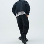 「KM-01」 REGULAR-FIT TAILORED TROUSERS #BLACK [GOOPI-23SS-FEB-02]