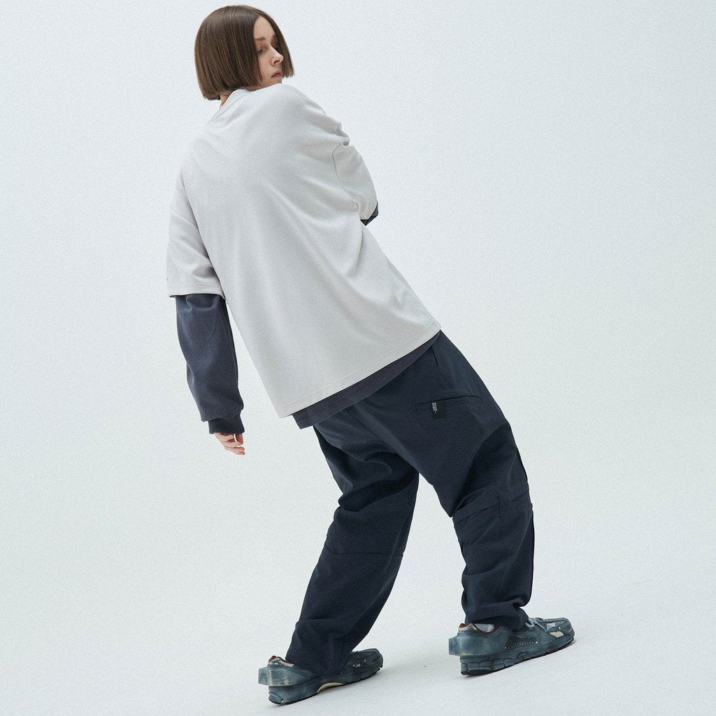 "KM-01" 常規版型精裁長褲 #DEEP MARINE [GOOPI-23SS-FEB-02]