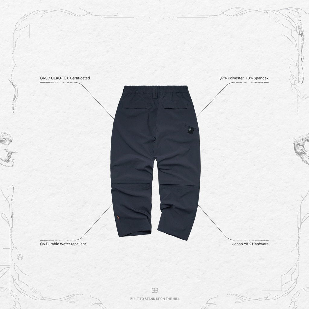 "KM-01" 常規版型精裁長褲 #DEEP MARINE [GOOPI-23SS-FEB-02]