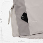 LWN-03 "ZYSTEM" GRAPHIC WIDE CREWNECK #TECH-GRAY [GOOPI-23SS-FEB-01]