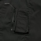 Acrypsis | A 09G - "DUET" VARIABLE-ZIP SHIRT #BLACK [GOOPI-23SS-MAR-01]