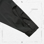 Acrypsis | A 09G - "DUET" VARIABLE-ZIP SHIRT #BLACK [GOOPI-23SS-MAR-01]