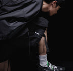 Acrypsis | A 09G - "DUET" VARIABLE-ZIP SHIRT #BLACK [GOOPI-23SS-MAR-01]