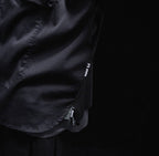Acrypsis | A 09G - "DUET" VARIABLE-ZIP SHIRT #BLACK [GOOPI-23SS-MAR-01]