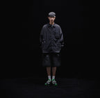 Acrypsis | A 09G - "DUET" VARIABLE-ZIP SHIRT #BLACK [GOOPI-23SS-MAR-01]