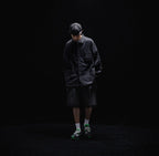 Acrypsis | A 09G - "DUET" VARIABLE-ZIP SHIRT #BLACK [GOOPI-23SS-MAR-01]