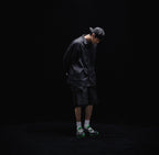 Acrypsis | A 09G - "DUET" VARIABLE-ZIP SHIRT #BLACK [GOOPI-23SS-MAR-01]