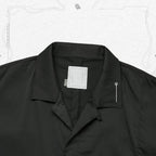 Acrypsis | A 09G - "DUET" VARIABLE-ZIP SHIRT #BLACK [GOOPI-23SS-MAR-01]