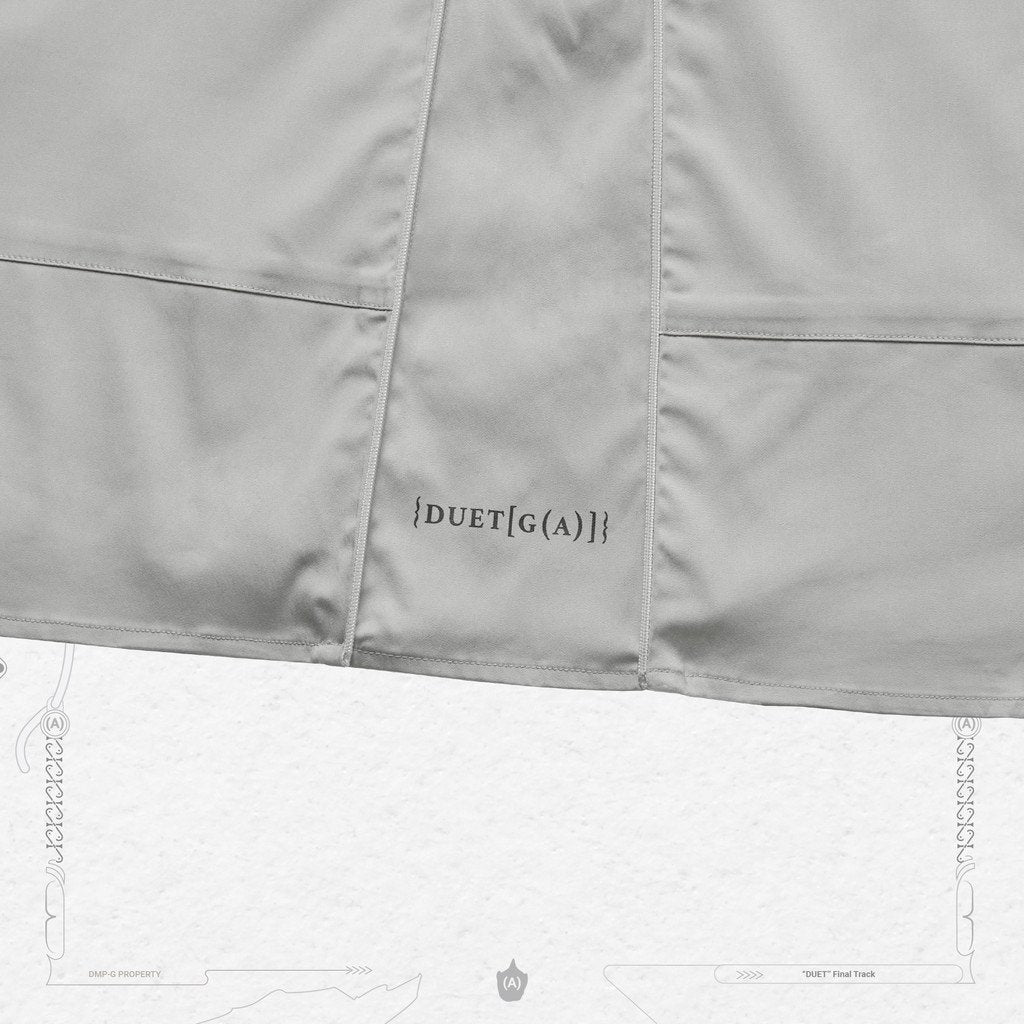 Acrypsis | A 09G - 「DUET」 VARIABLE-ZIP SHIRT #TECH-GRAY [GOOPI-23SS-MAR-01]