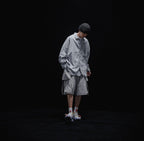 Acrypsis | A 09G - 「DUET」 VARIABLE-ZIP SHIRT #TECH-GRAY [GOOPI-23SS-MAR-01]