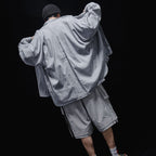 Acrypsis | A 09G - 「DUET」 VARIABLE-ZIP SHIRT #TECH-GRAY [GOOPI-23SS-MAR-01]