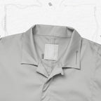 Acrypsis | A 09G - 「DUET」 VARIABLE-ZIP SHIRT #TECH-GRAY [GOOPI-23SS-MAR-01]