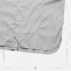Acrypsis | A 09G - 「DUET」 VARIABLE-ZIP SHIRT #TECH-GRAY [GOOPI-23SS-MAR-01]