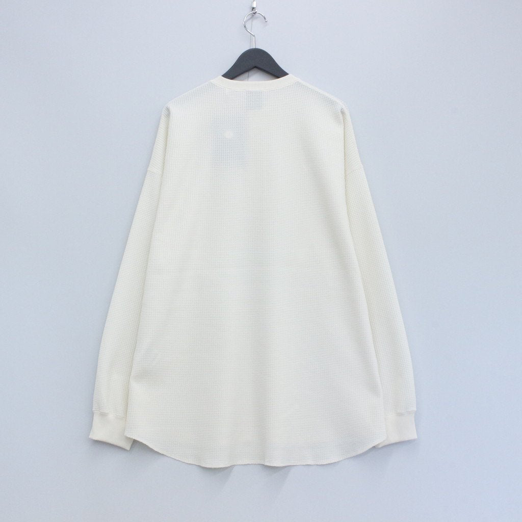 TECH THERMAL CREW L/S #生成り [BE-33023]