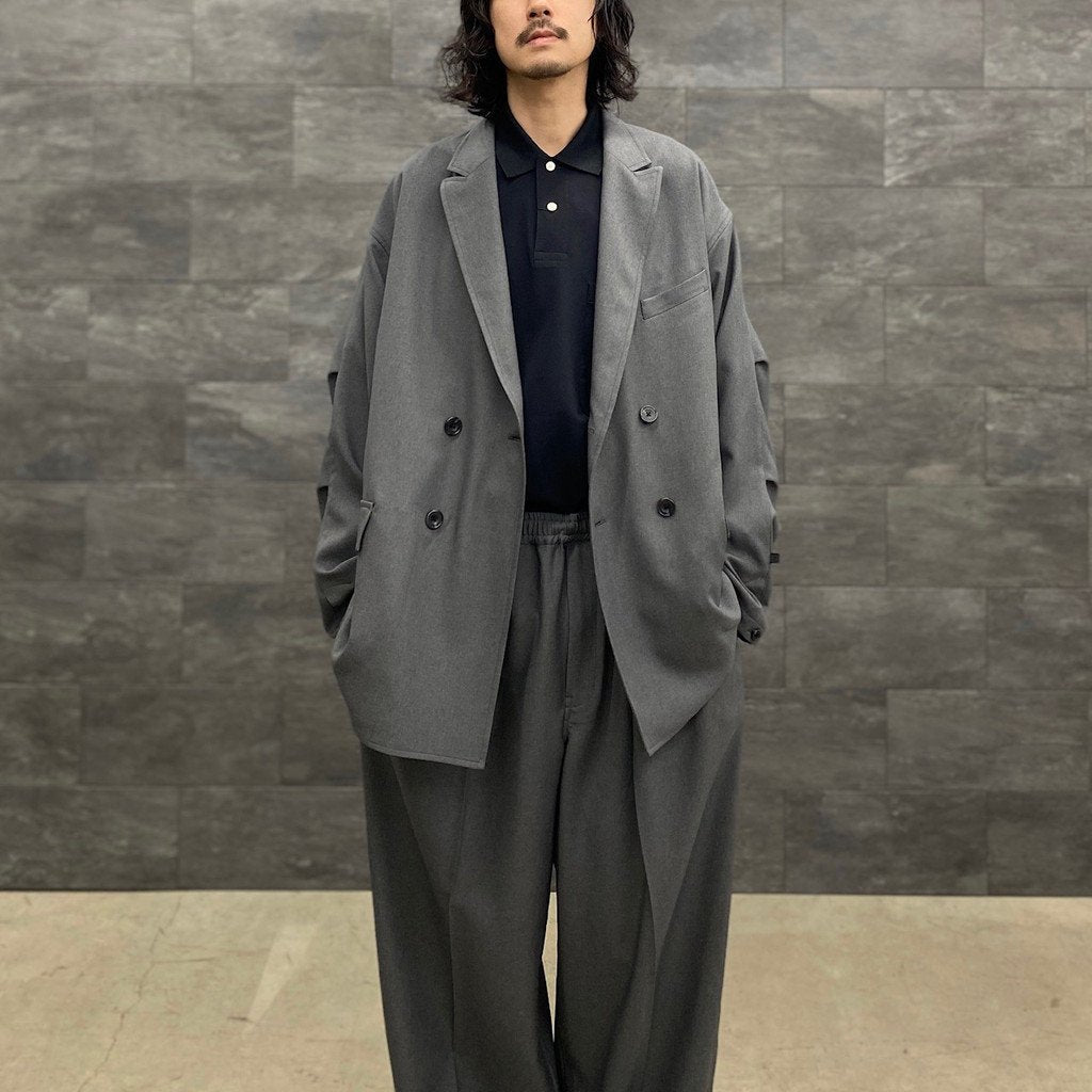 TECH POLO SHIRTS L/S #BLACK [BE-31023]