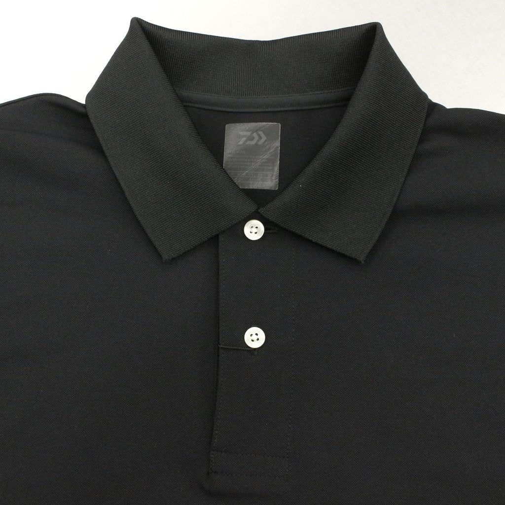 TECH POLO SHIRTS L/S #BLACK [BE-31023]