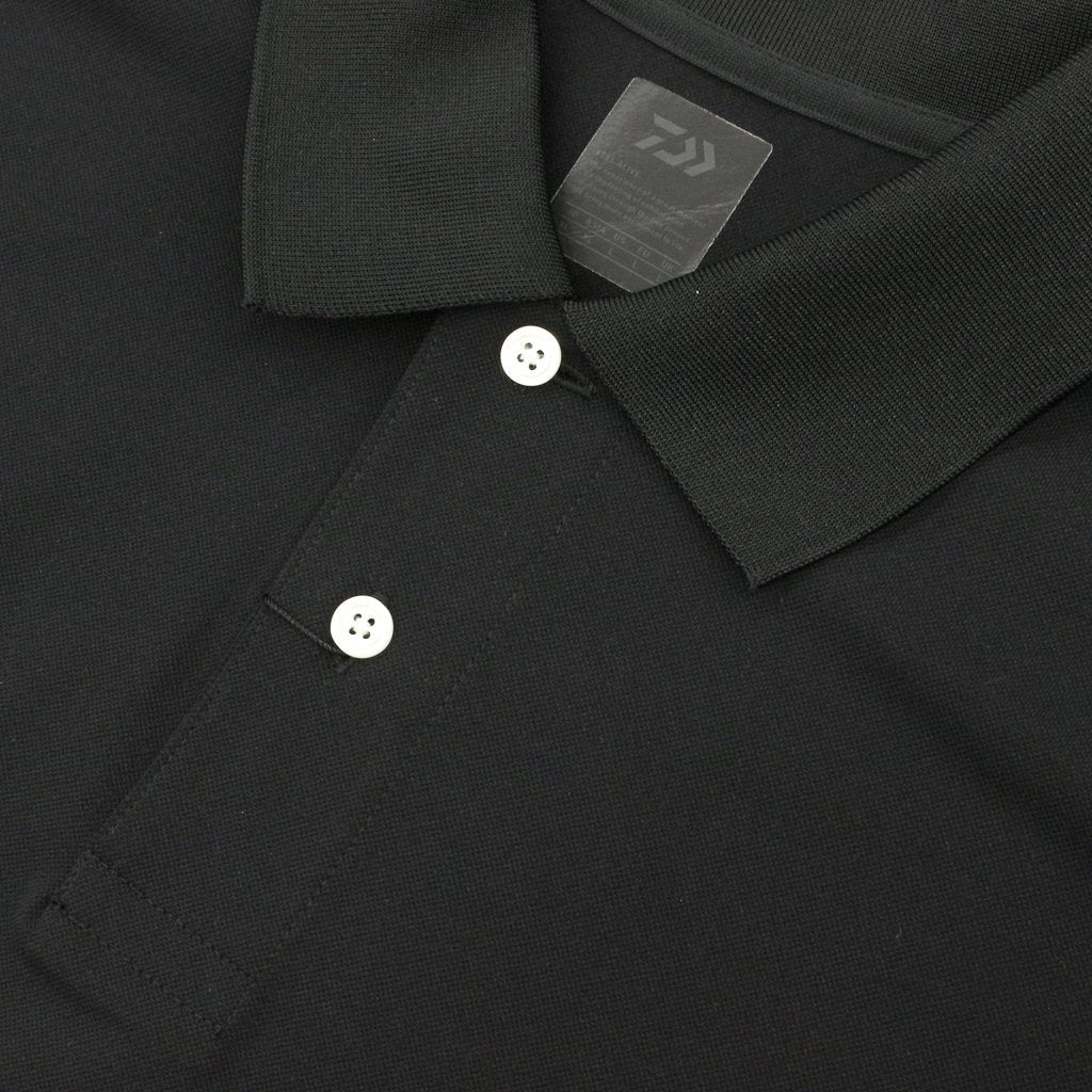 TECH POLO SHIRTS L/S #BLACK [BE-31023] _ DAIWA PIER39 | ダイワピア