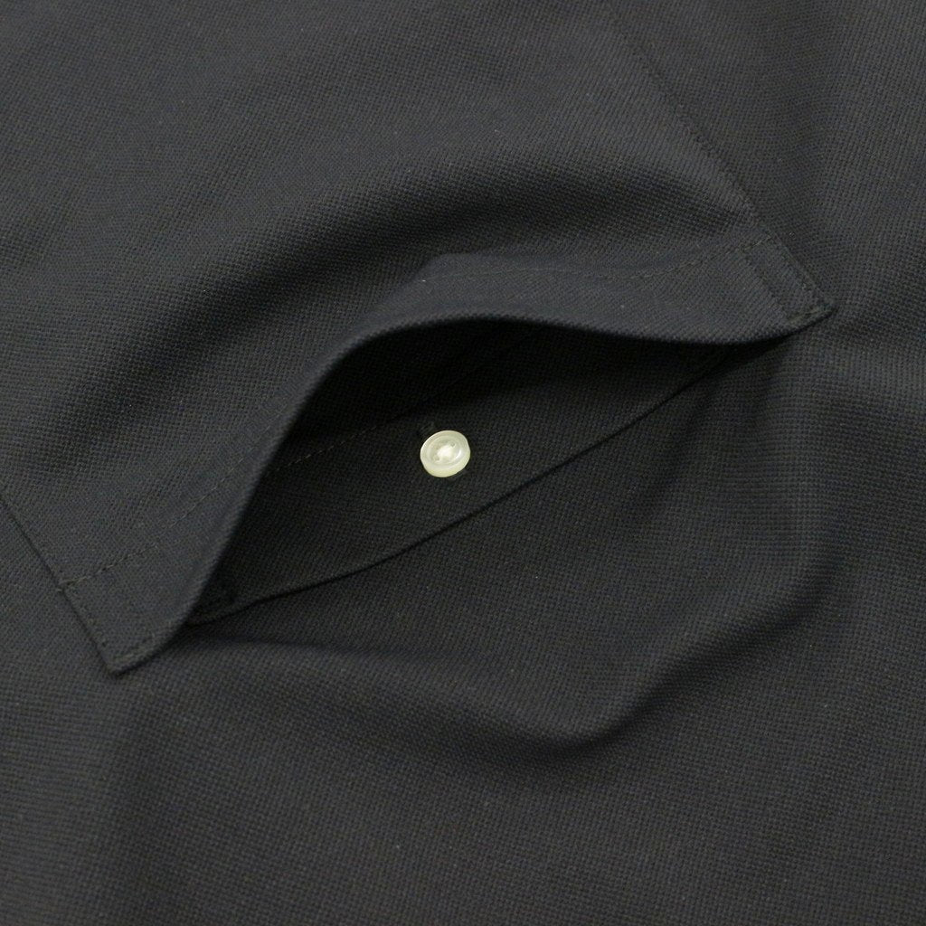 TECH POLO SHIRTS L/S #BLACK [BE-31023]